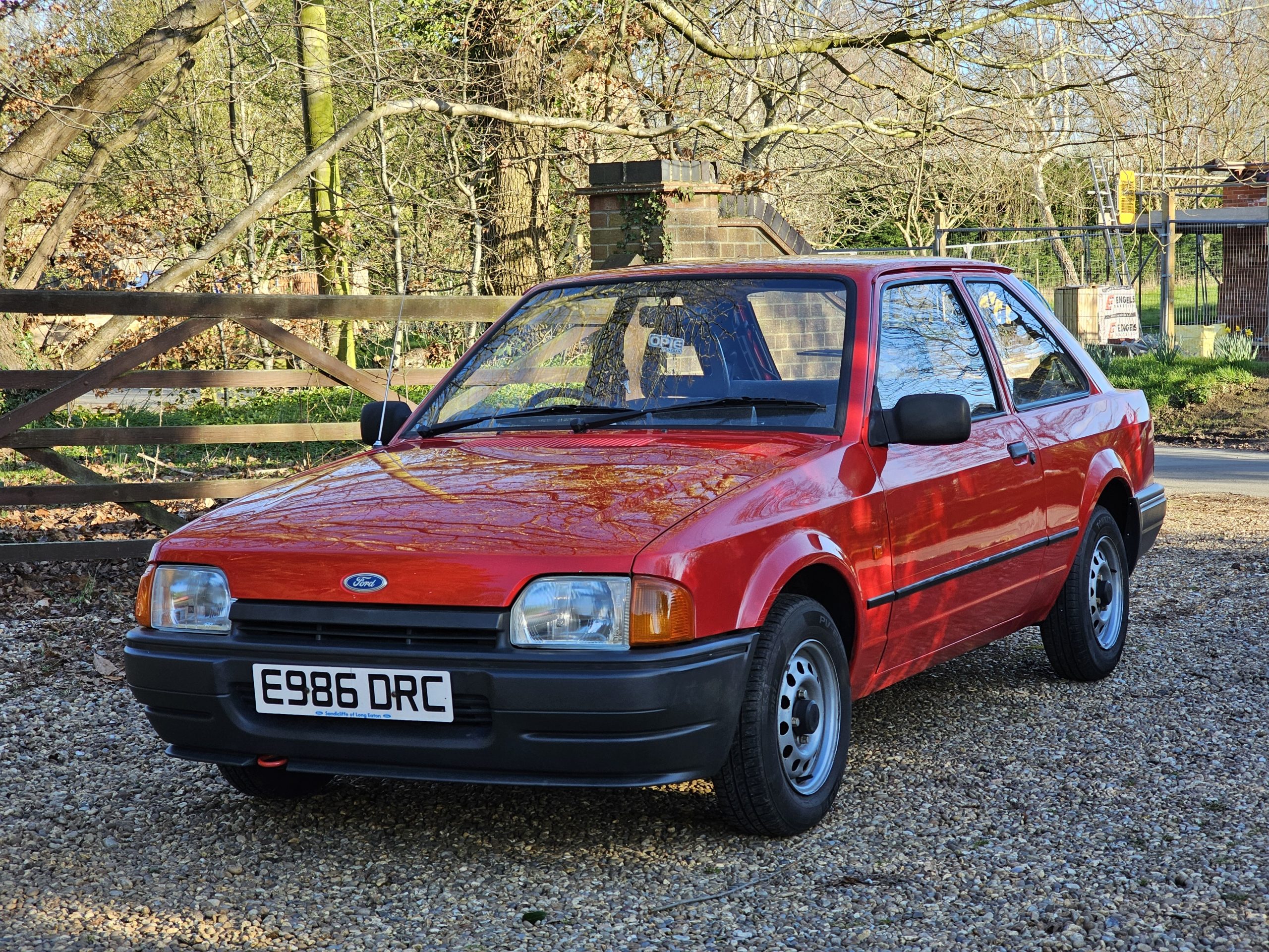 1988 Ford Escort MK4 1.3 Popular Rare 2 Door